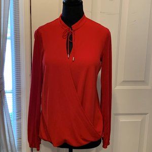 Michael Kors Woman's Top, Small, Red